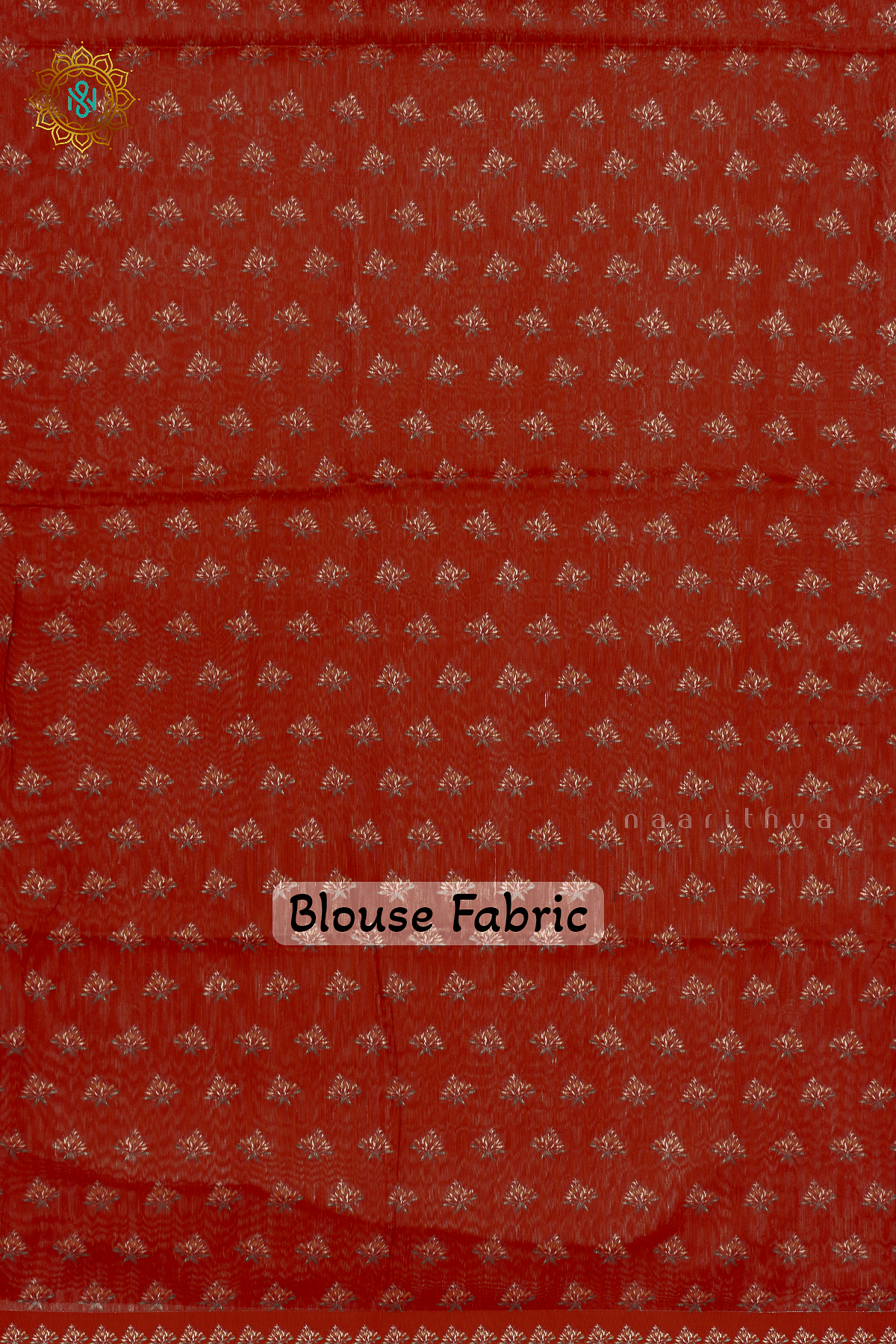 DUAL SHADE OF RED - LINEN BY COTTON