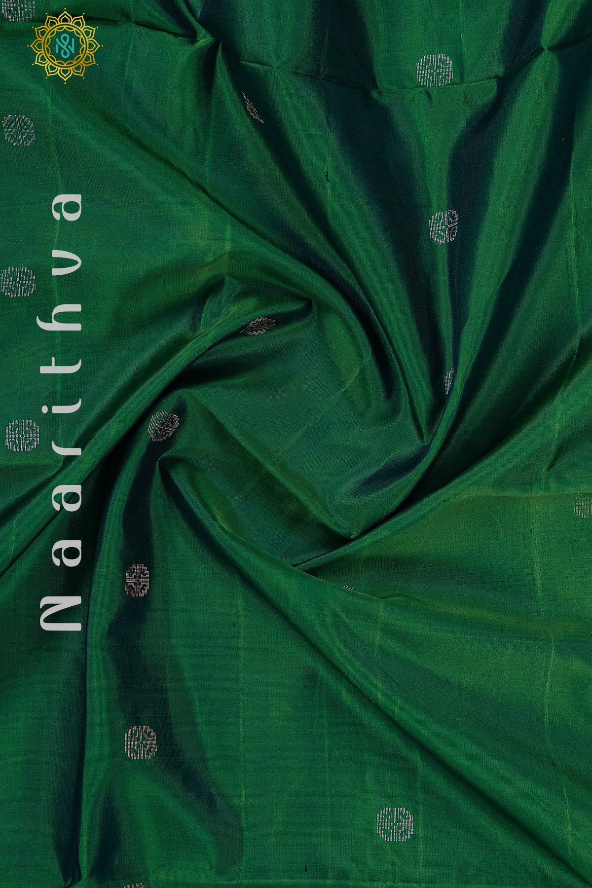 GREEN WITH PINK - PURE KANJIVARAM SOFT SILK