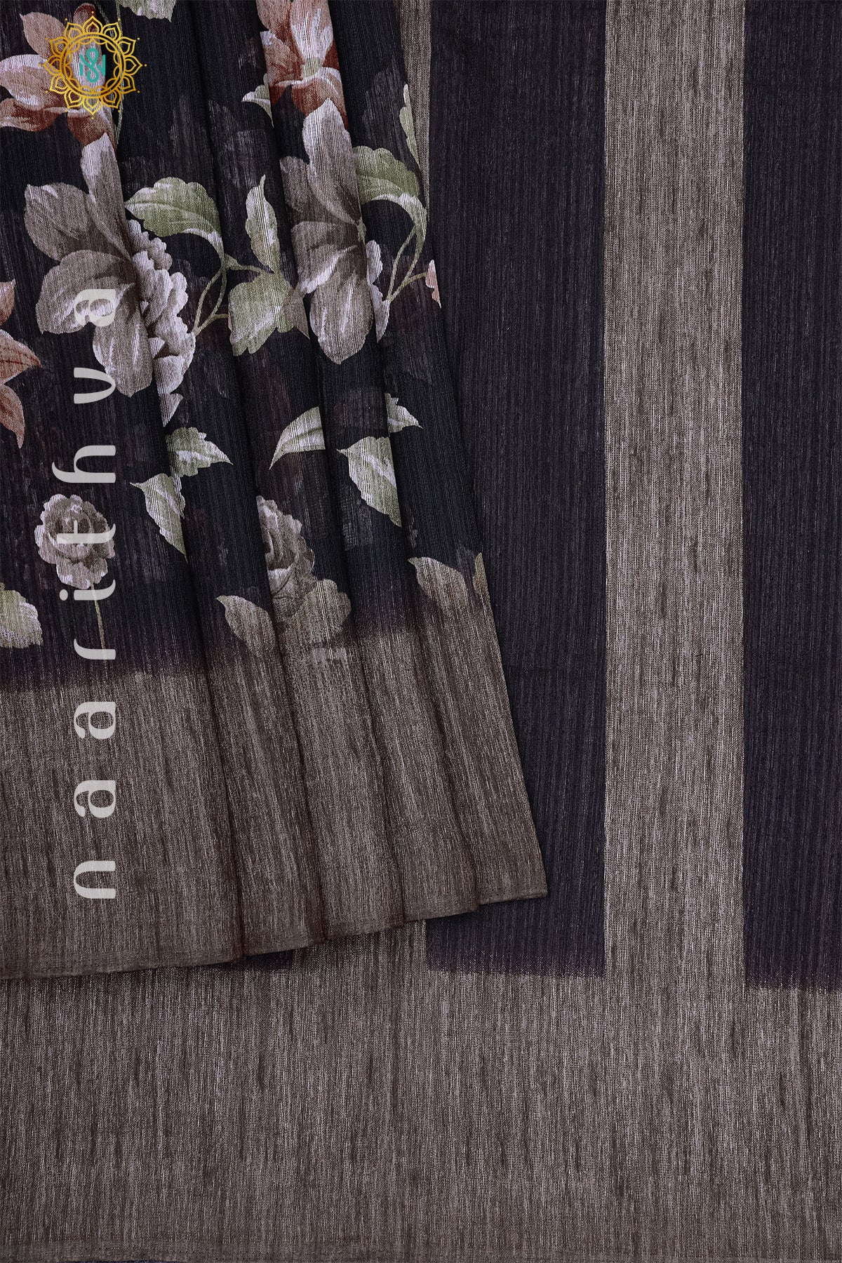 BLACK - JUTE COTTON