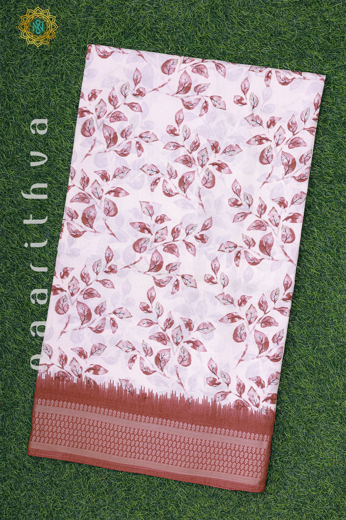 WHITE WITH RED - DOLA SILK