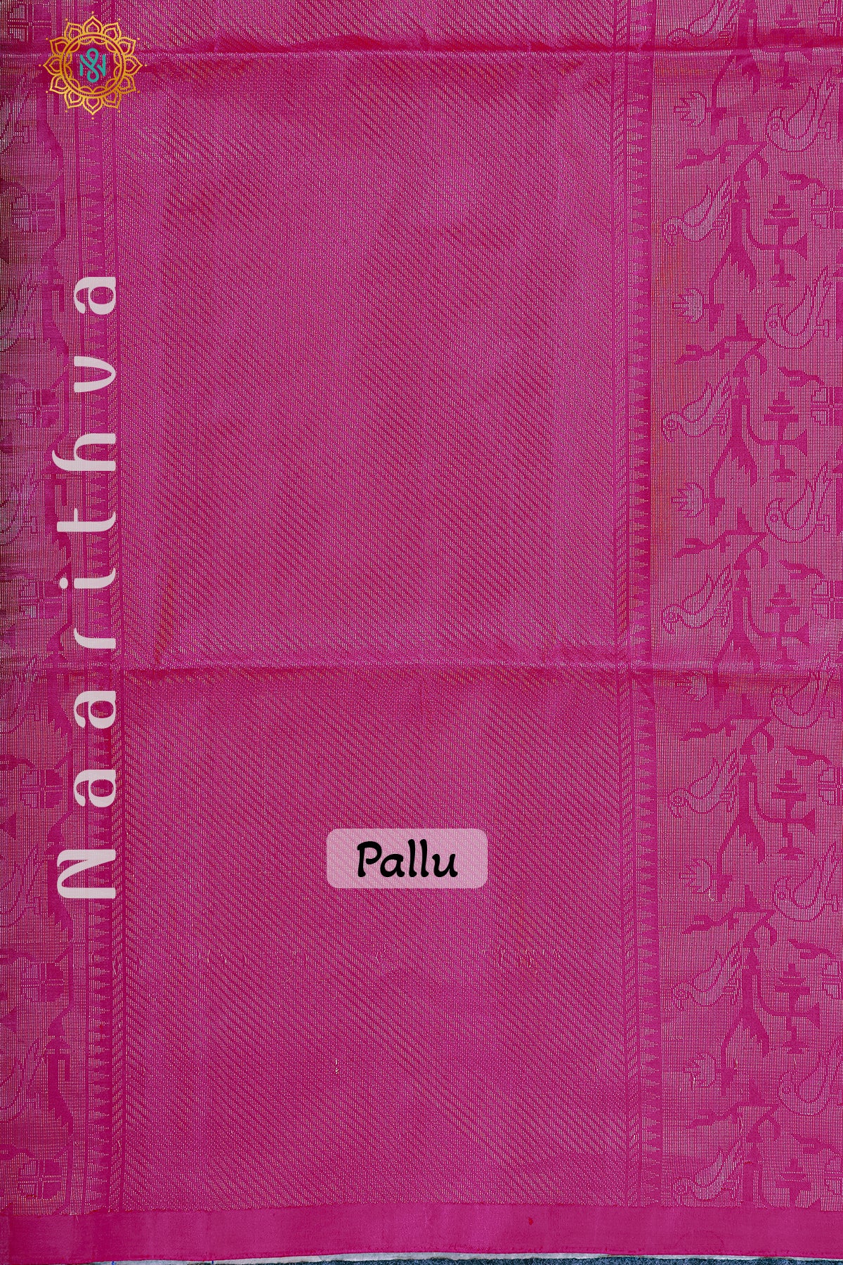 GREEN WITH PINK - PURE KANJIVARAM SOFT SILK