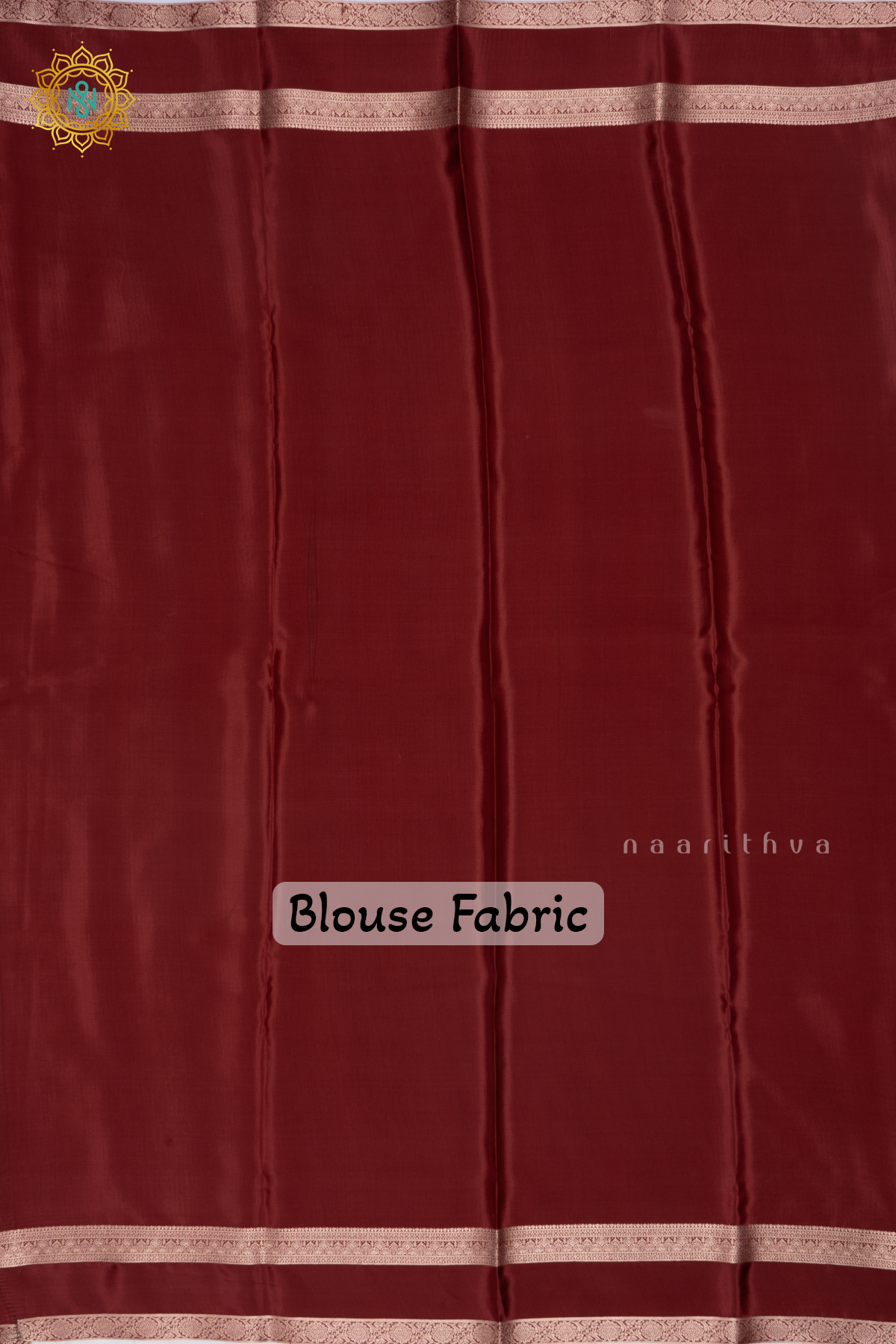 Off White With Maroon Printed Semi Crepe Silk Saree with Contrast Bentex Zari Border