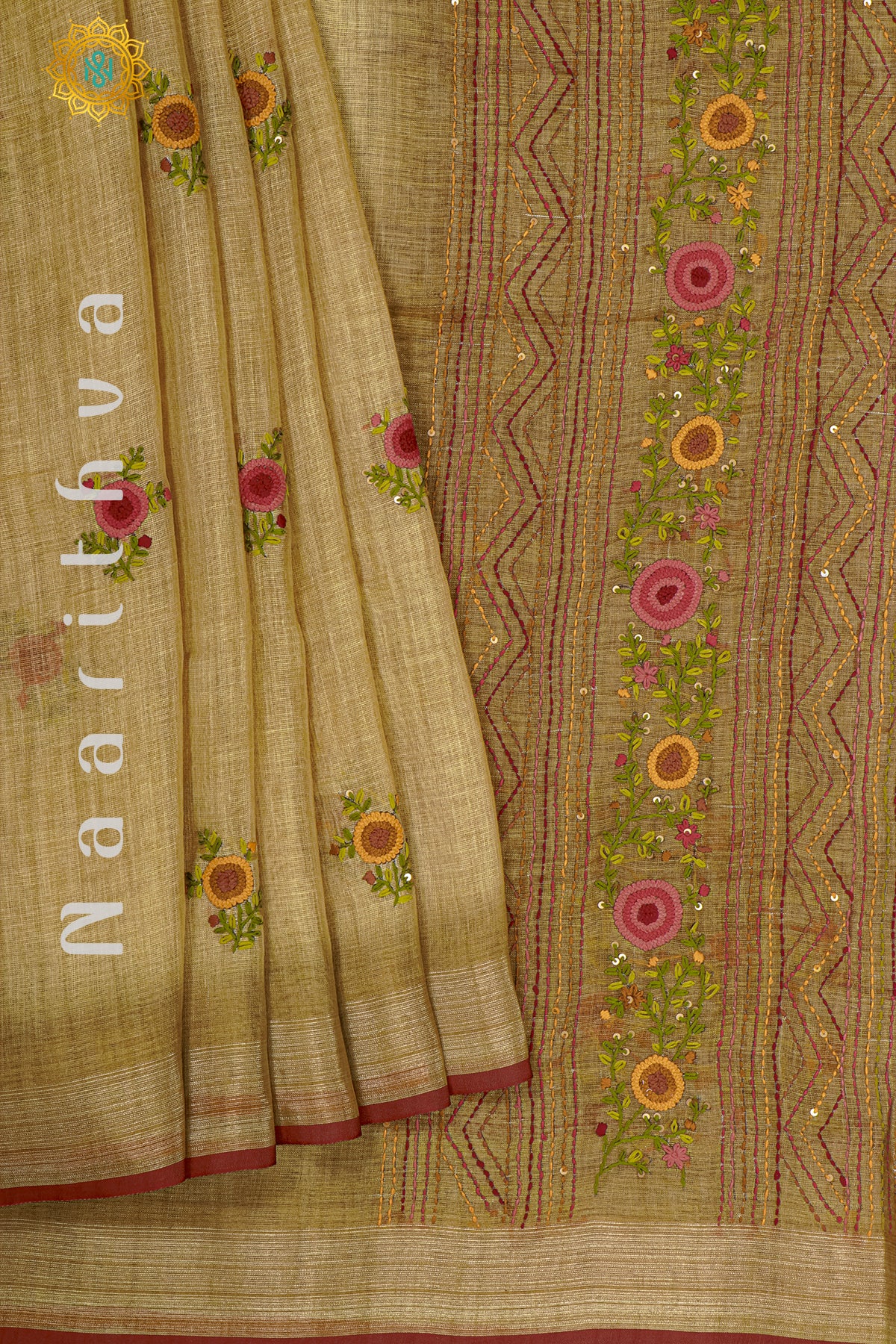 MUSTARD - LINEN TISSUE