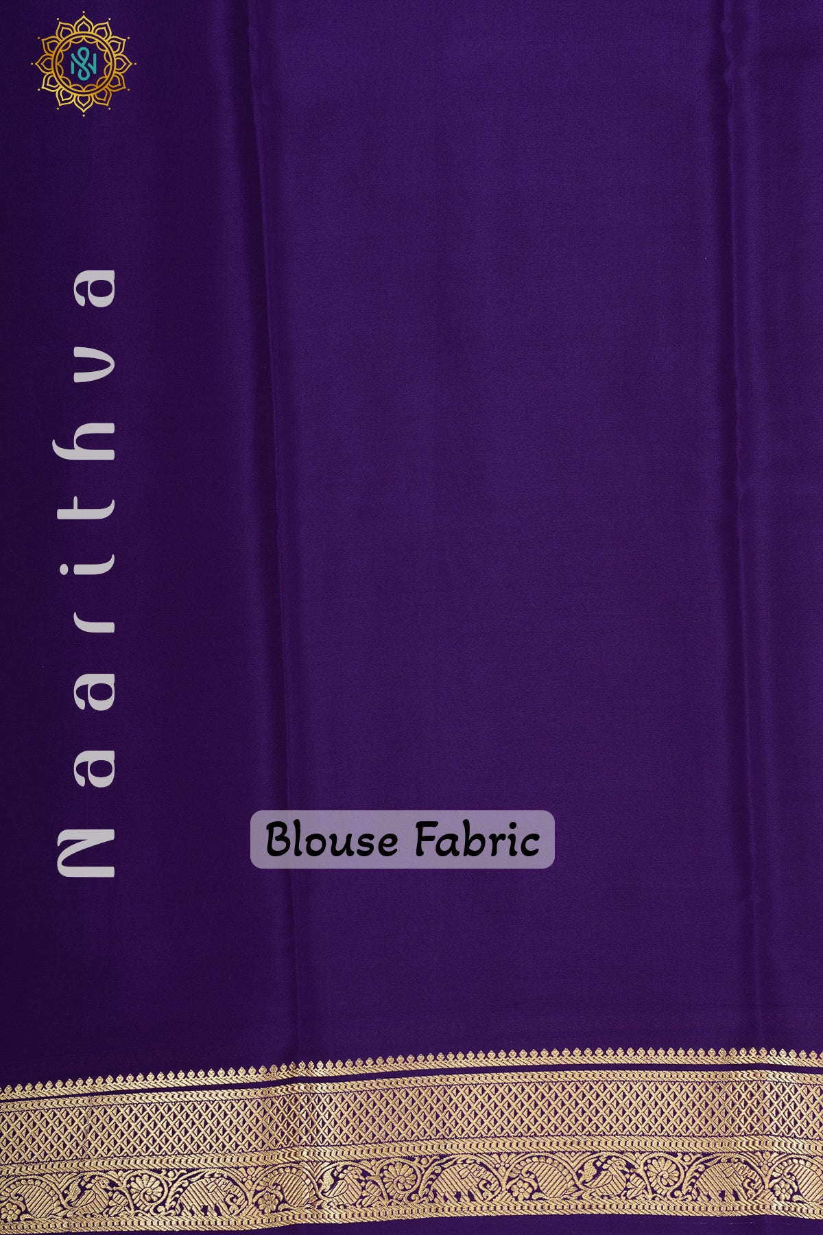 PURPLE - PURE MYSORE CREPE SILK