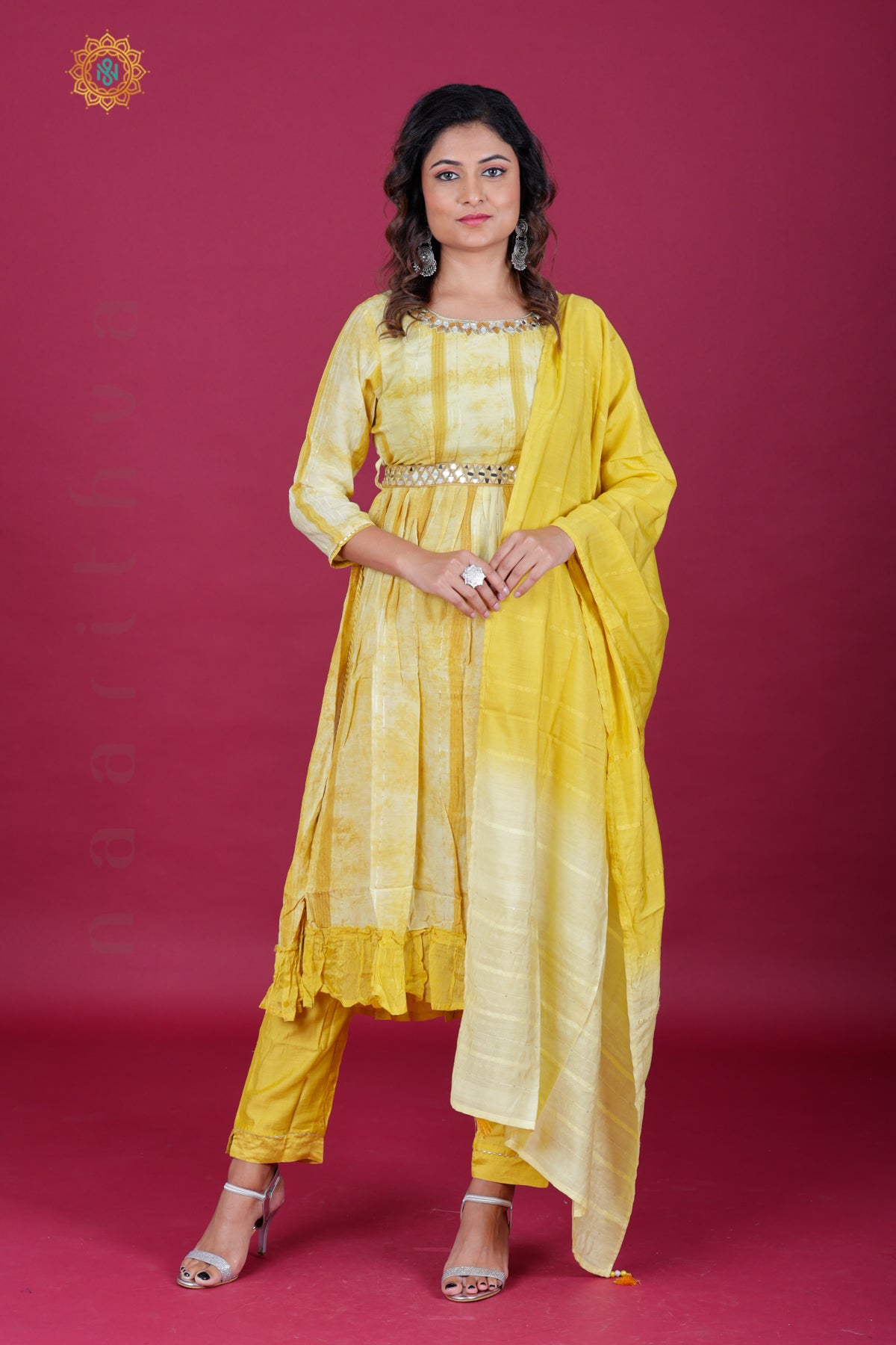 YELLOW - PARTY WEAR SALWAR SUIT