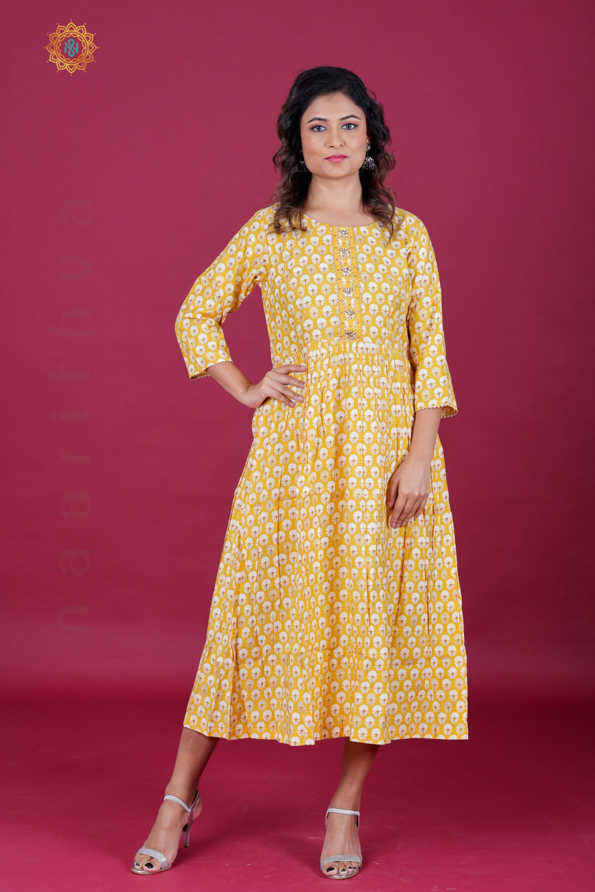 YELLOW - CASUAL WEAR ONE PIECE
