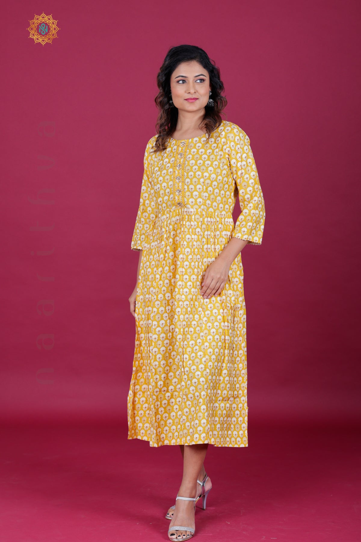 YELLOW - CASUAL WEAR ONE PIECE