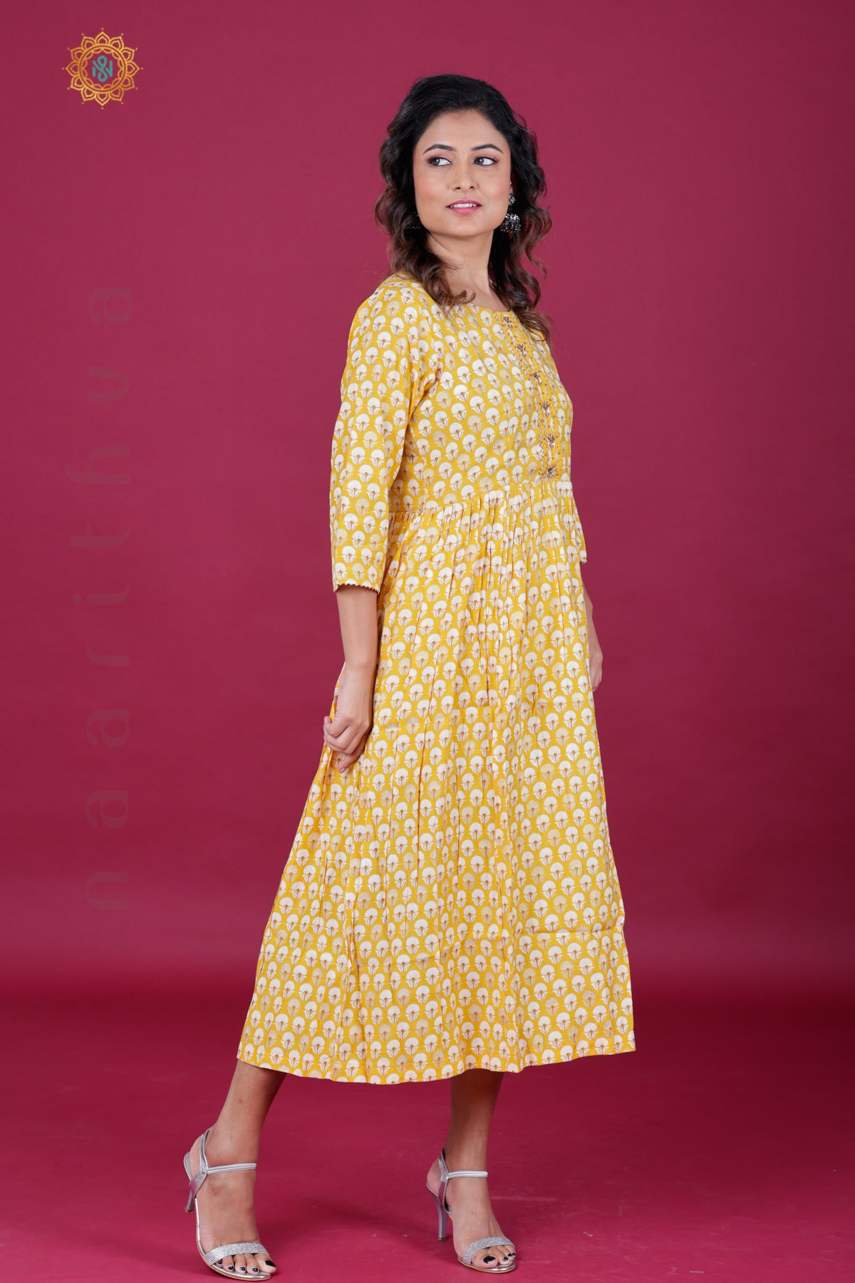 YELLOW - CASUAL WEAR ONE PIECE