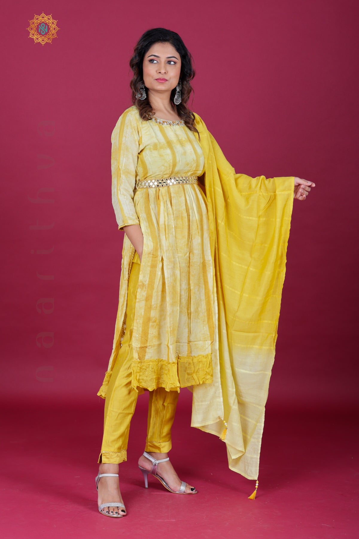 YELLOW - PARTY WEAR SALWAR SUIT