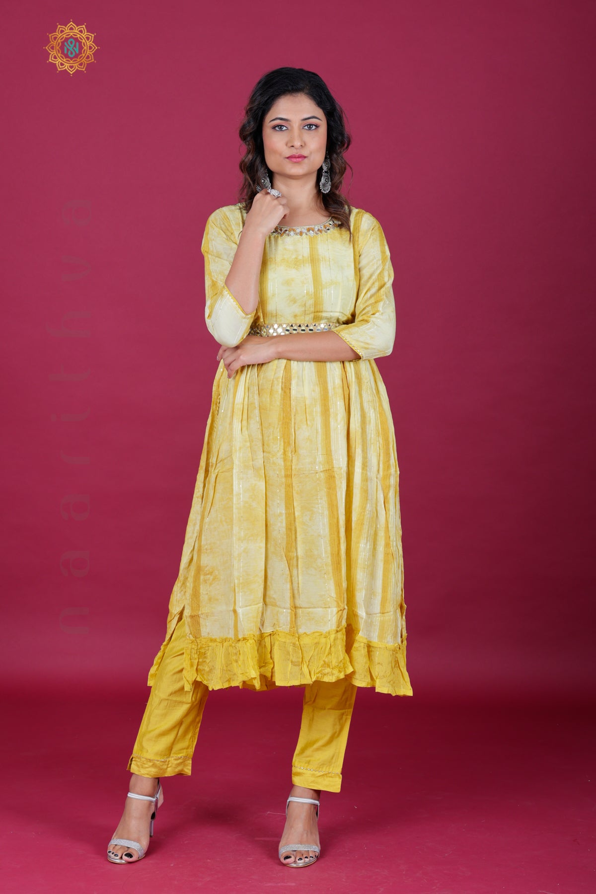 YELLOW - PARTY WEAR SALWAR SUIT