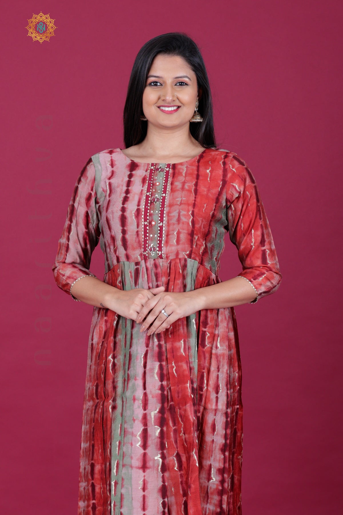 MAROON - CASUAL WEAR ONE PIECE KURTI
