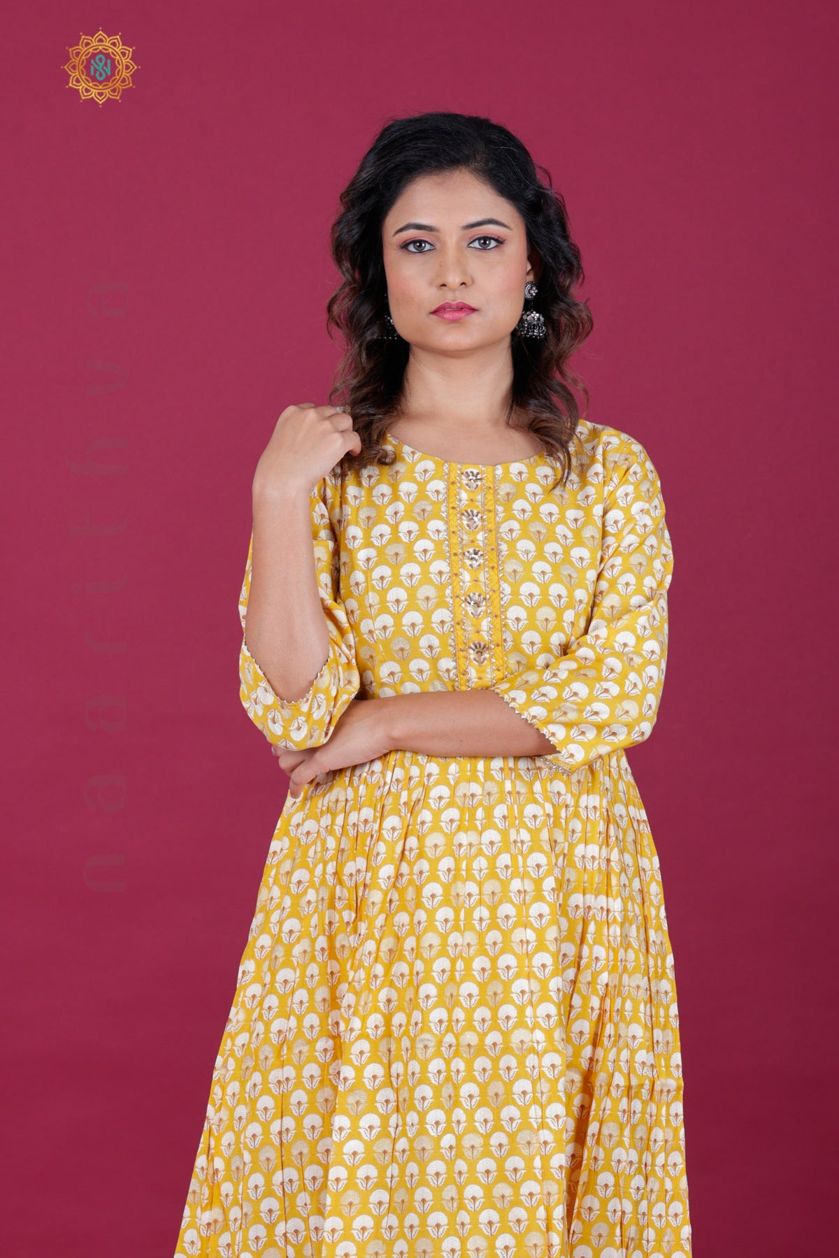 YELLOW - CASUAL WEAR ONE PIECE