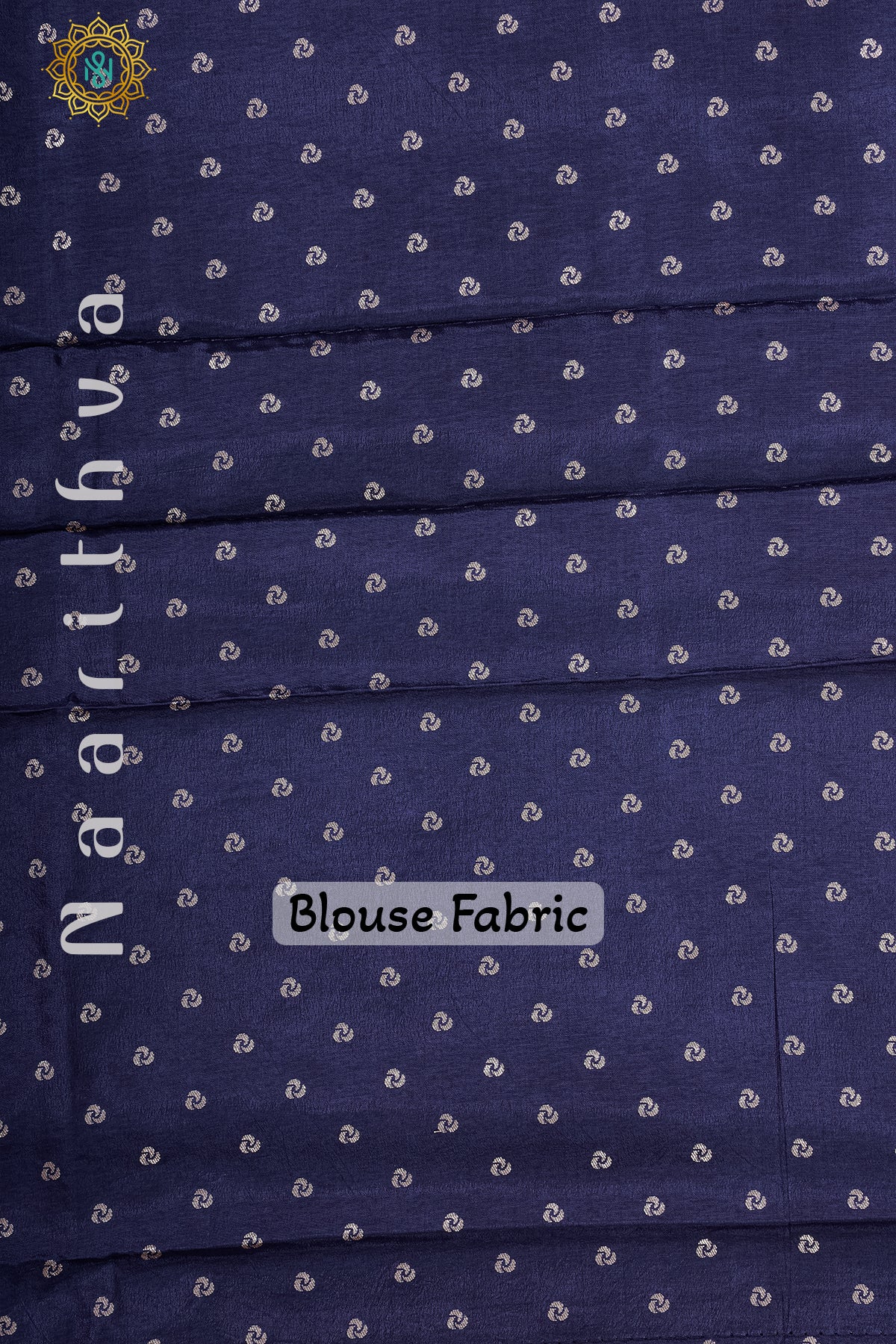 NAVY BLUE - SEMI CREPE SILK