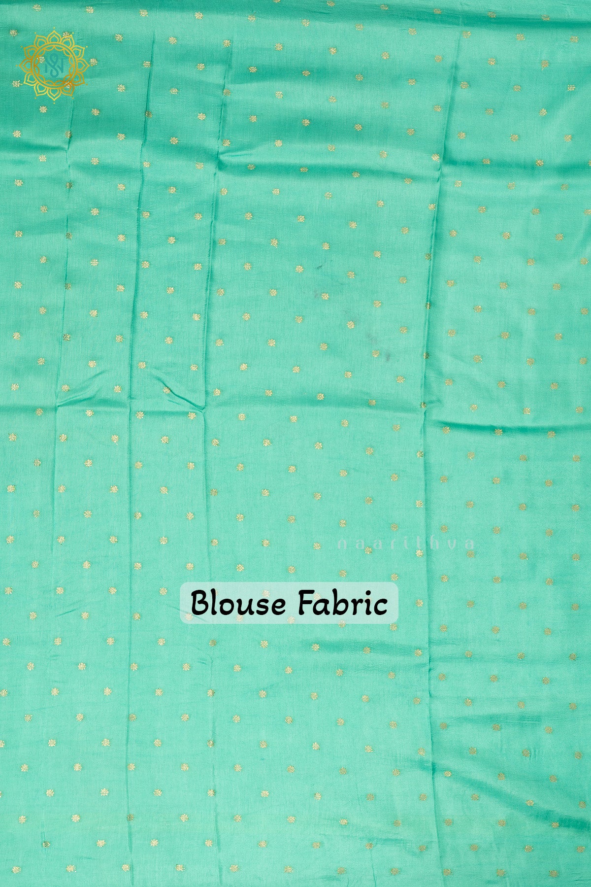 Teal Blue with Aqua Green Semi Crepe Silk Saree with Tissue Body and Zari Gap Border, Pallu